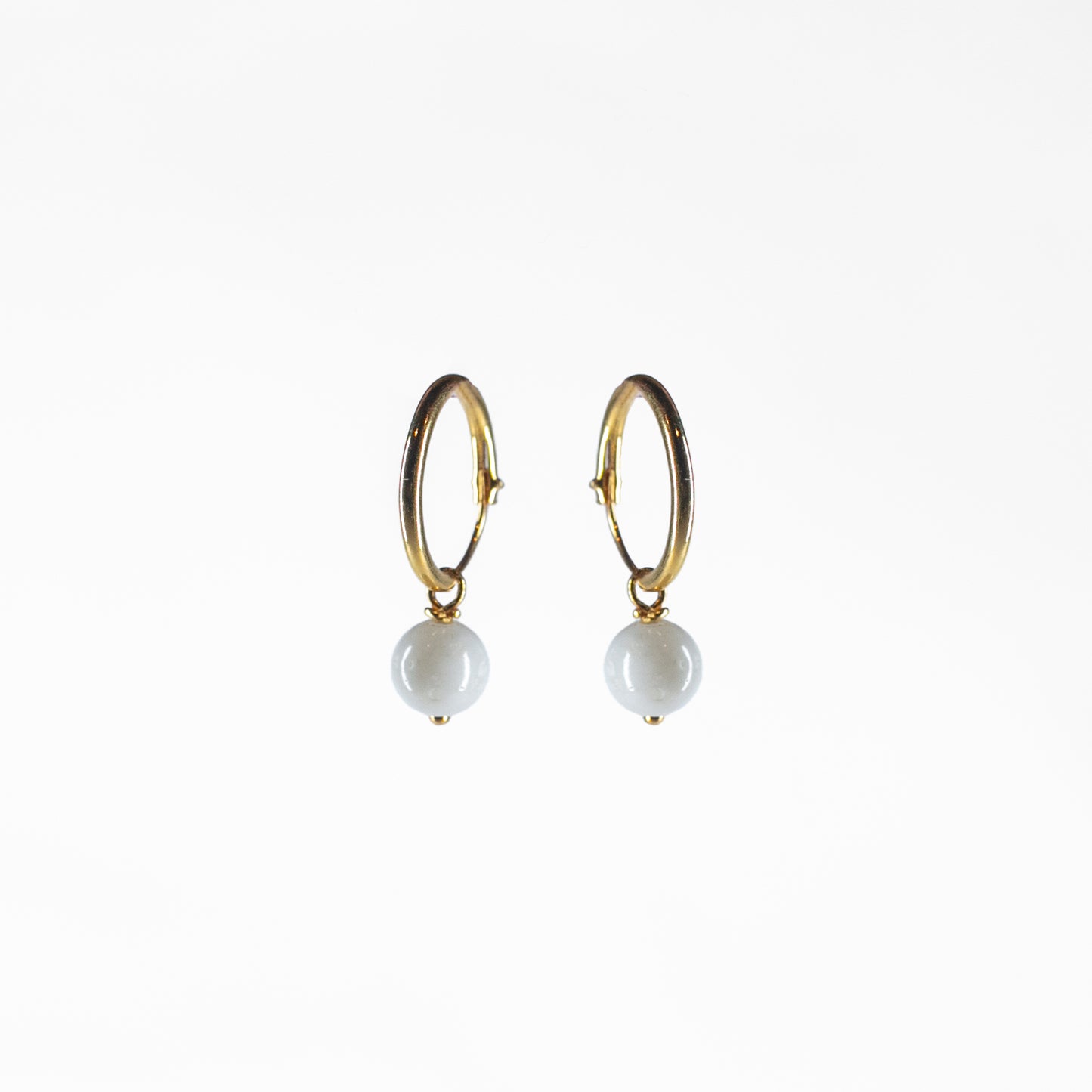 Huggie Hoop Earring, 925 sterling silver