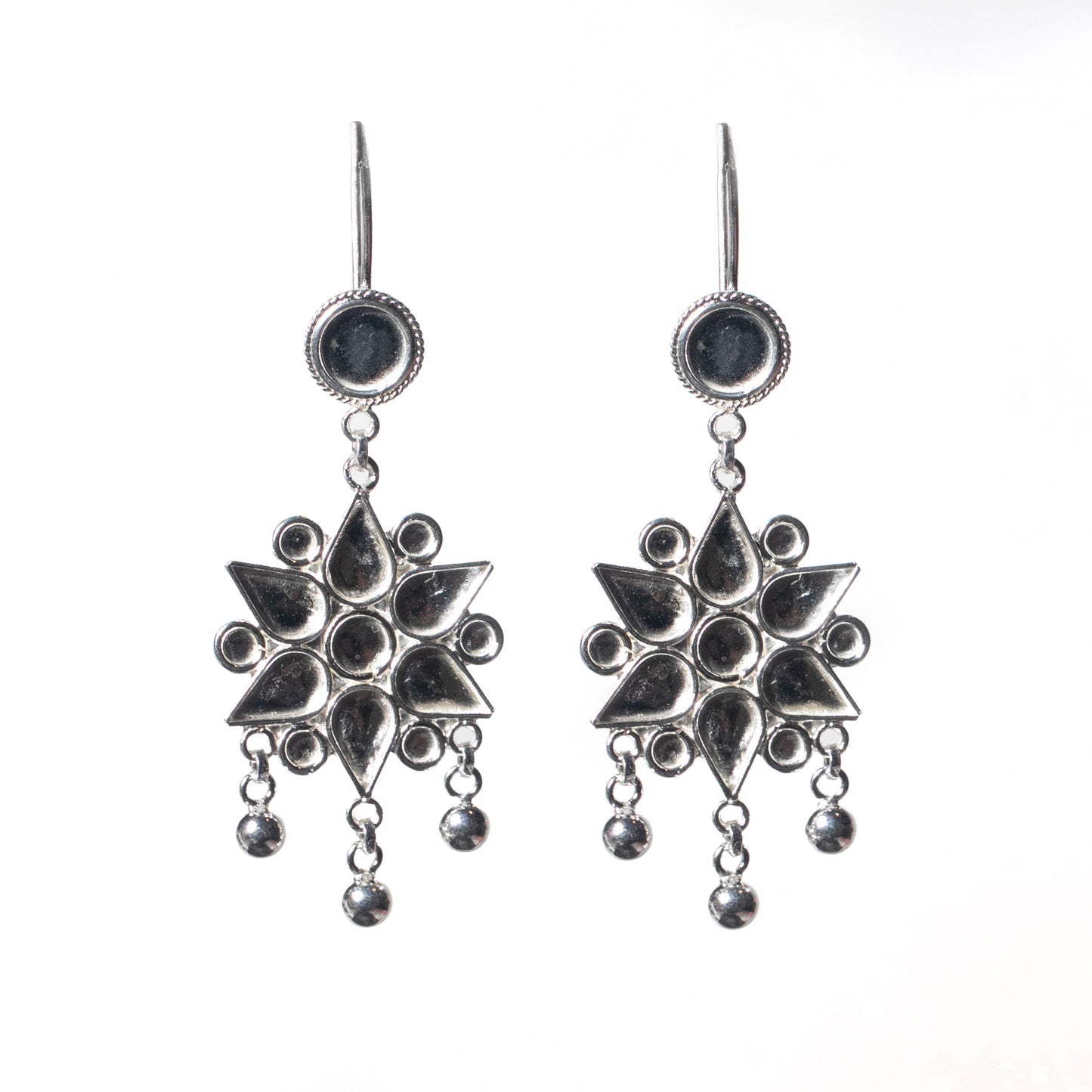 KUCHI Designer Gold Earring, 22k Gold on 925 Sterling silver, design no-7