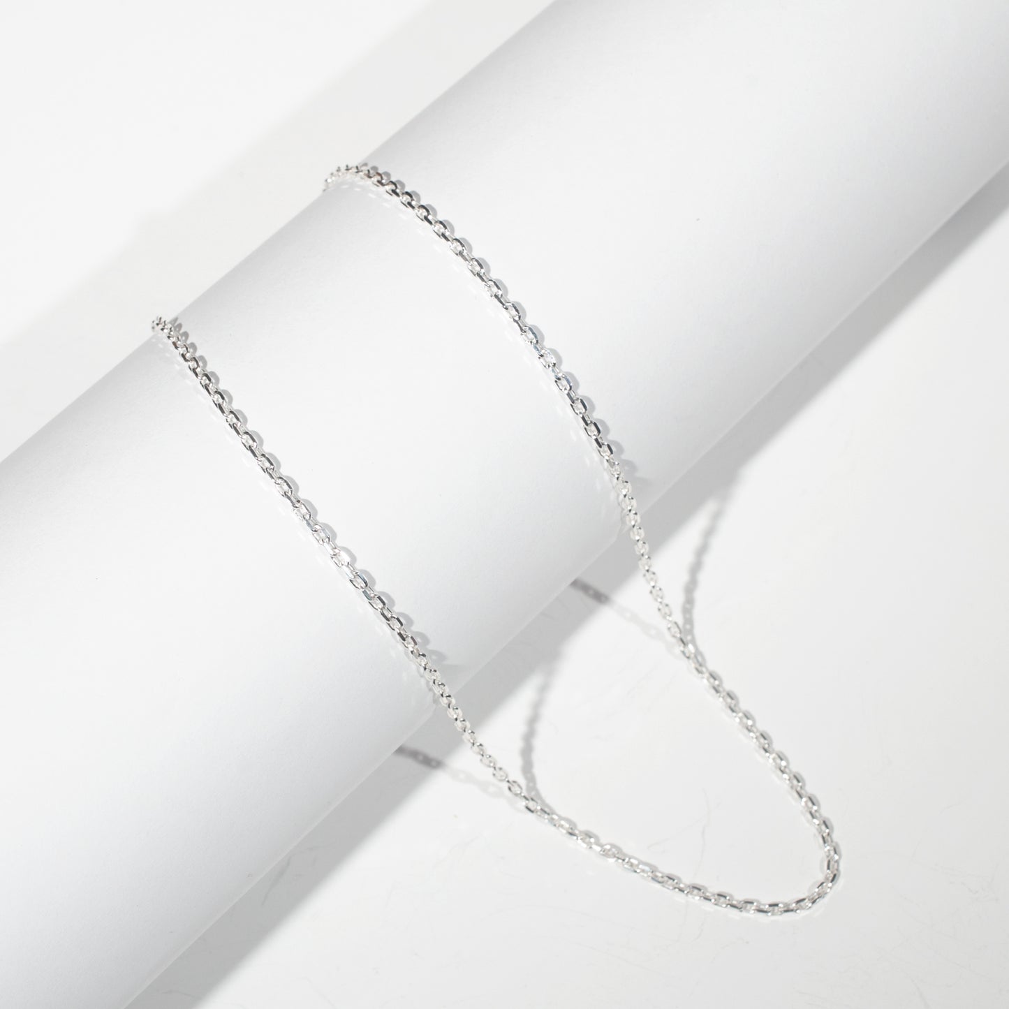 Solid 925 Sterling Silver chain 50cm Length