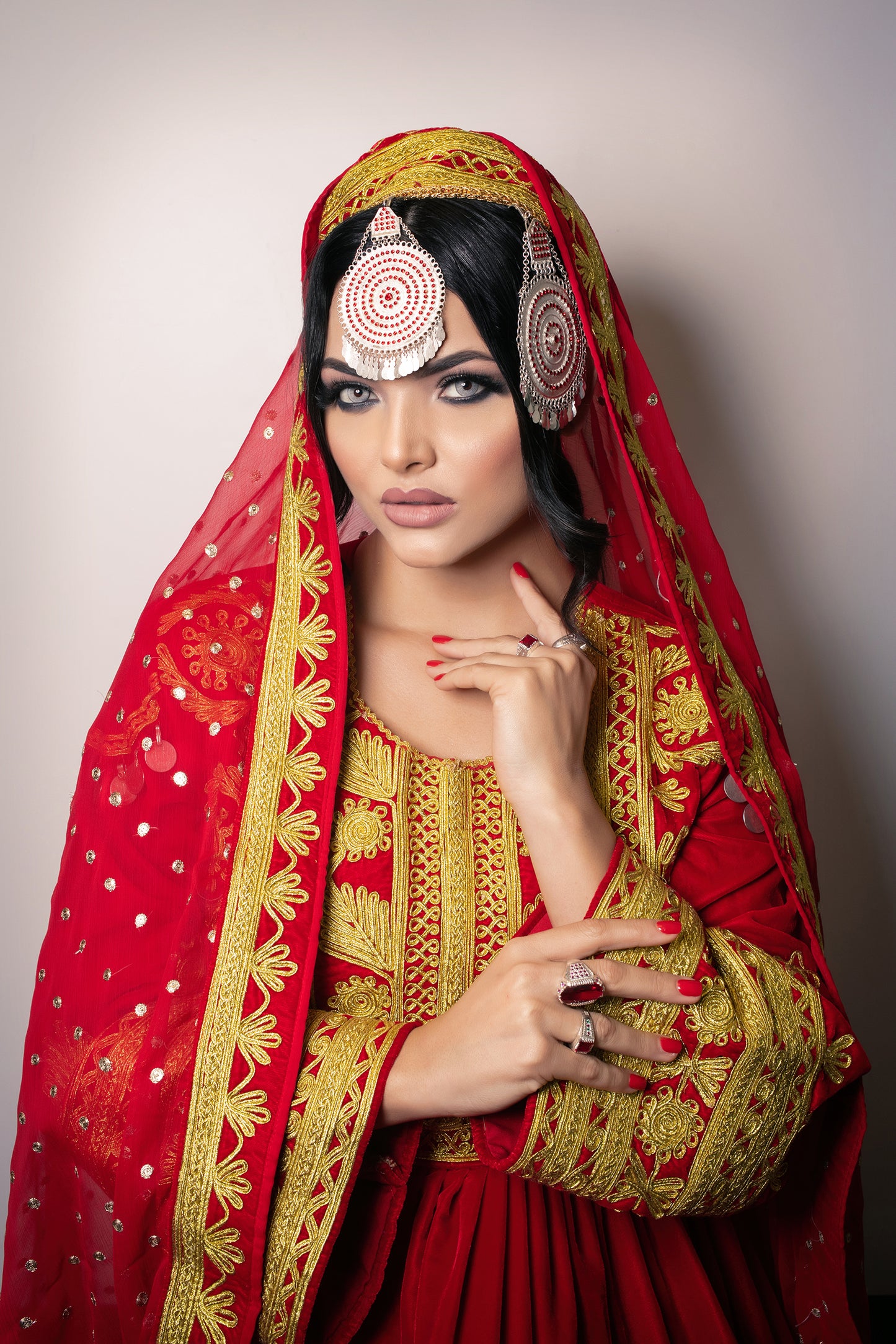 Afghan Handmade Traditional Head Piece