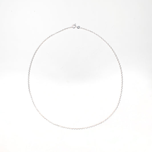 Solid 295 Sterling Sliver chain 50cm Length