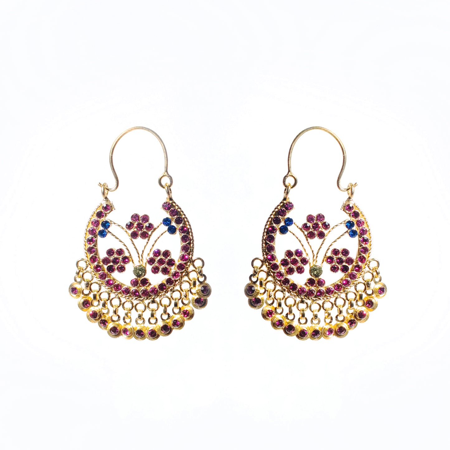 KUCHI Designer Gold Earring,  22k Gold on 925 Sterling silver, design no-5