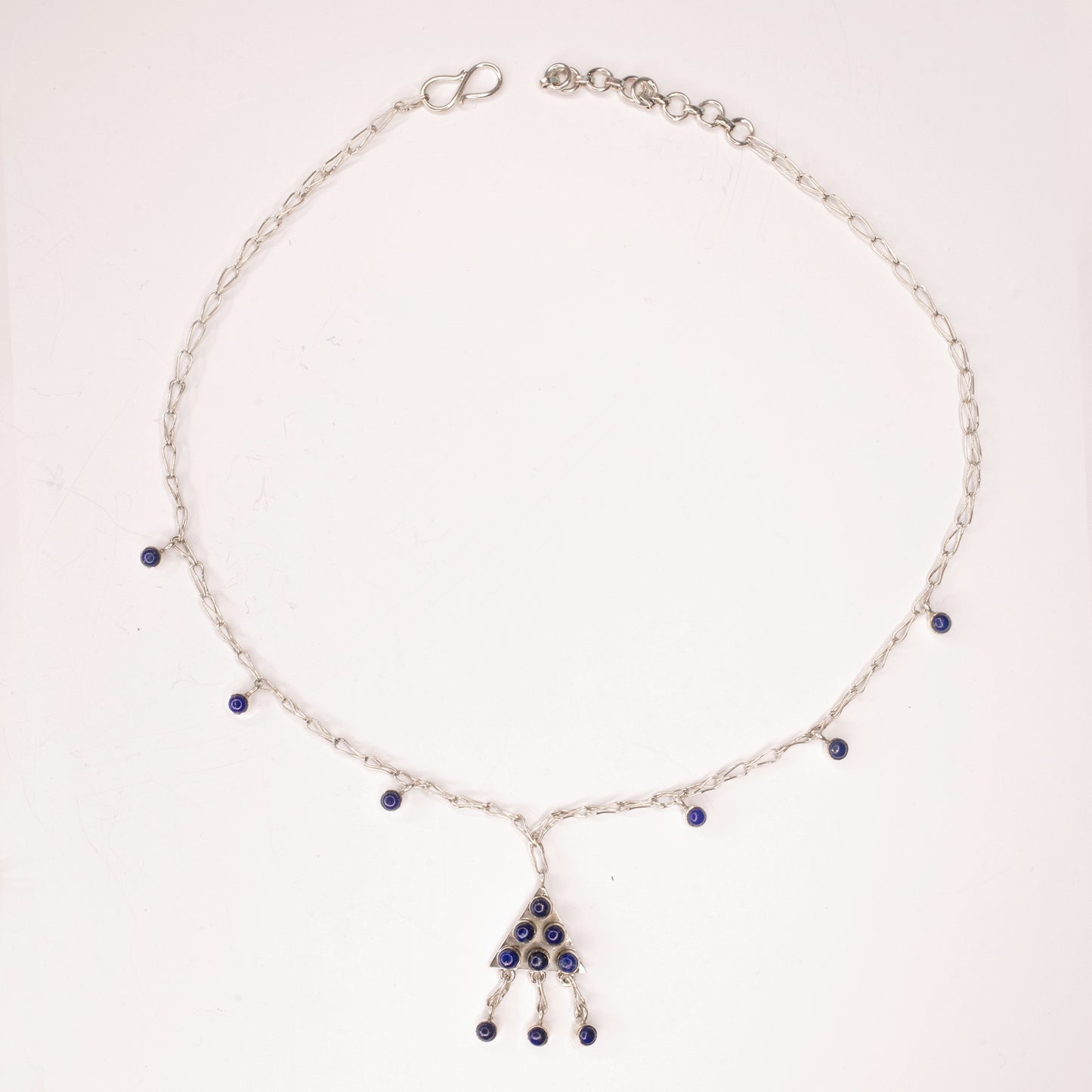 Lapis Lazuli Sliver Necklace Chian