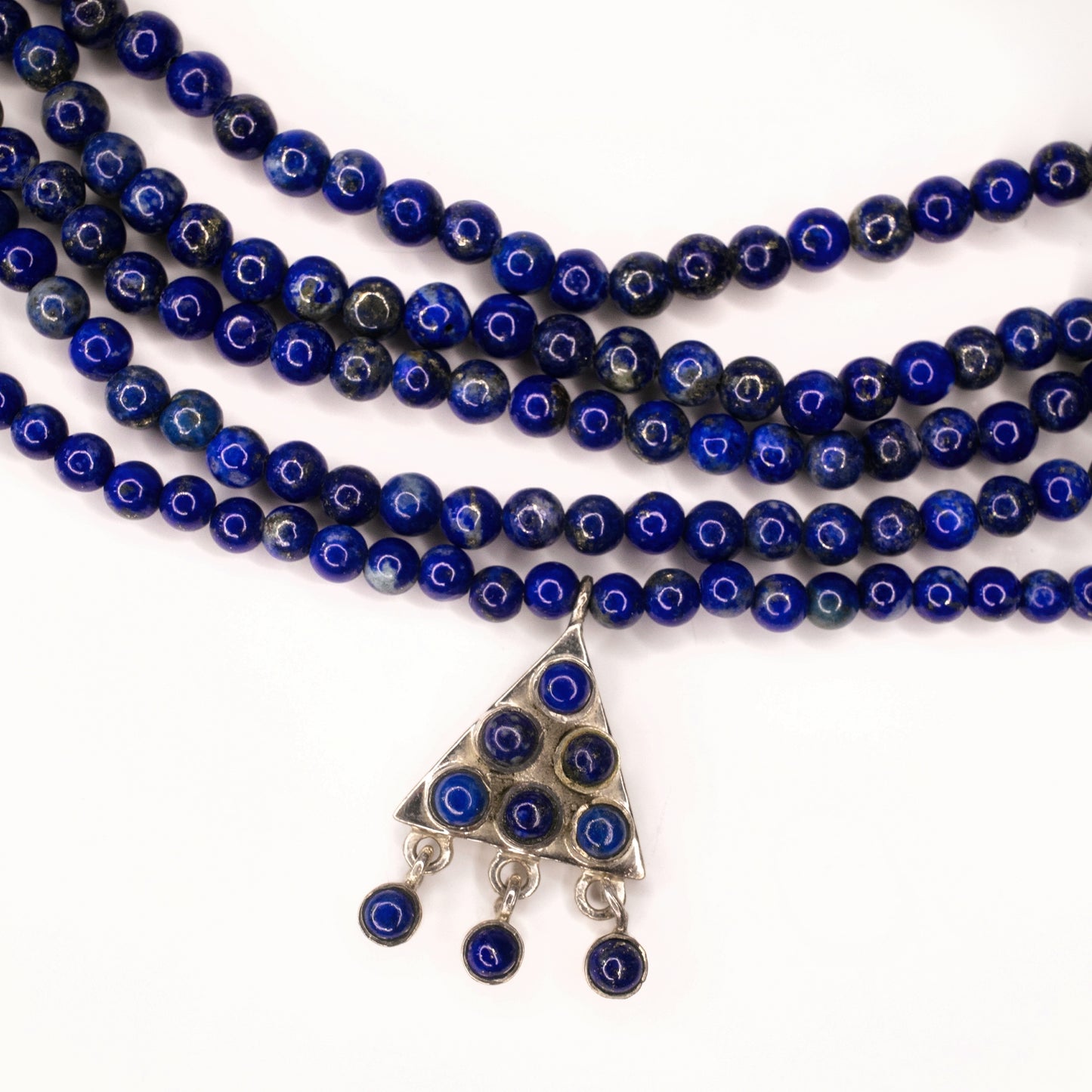 Lapis Lazuli Beads Choker