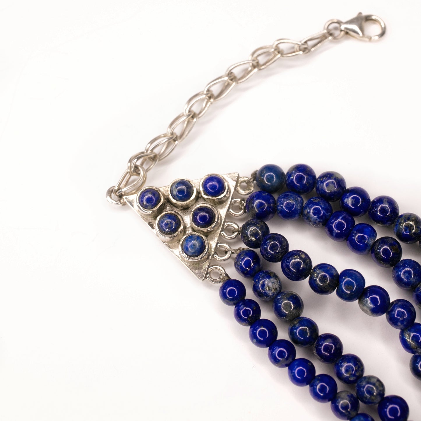 Lapis Lazuli Beads Choker