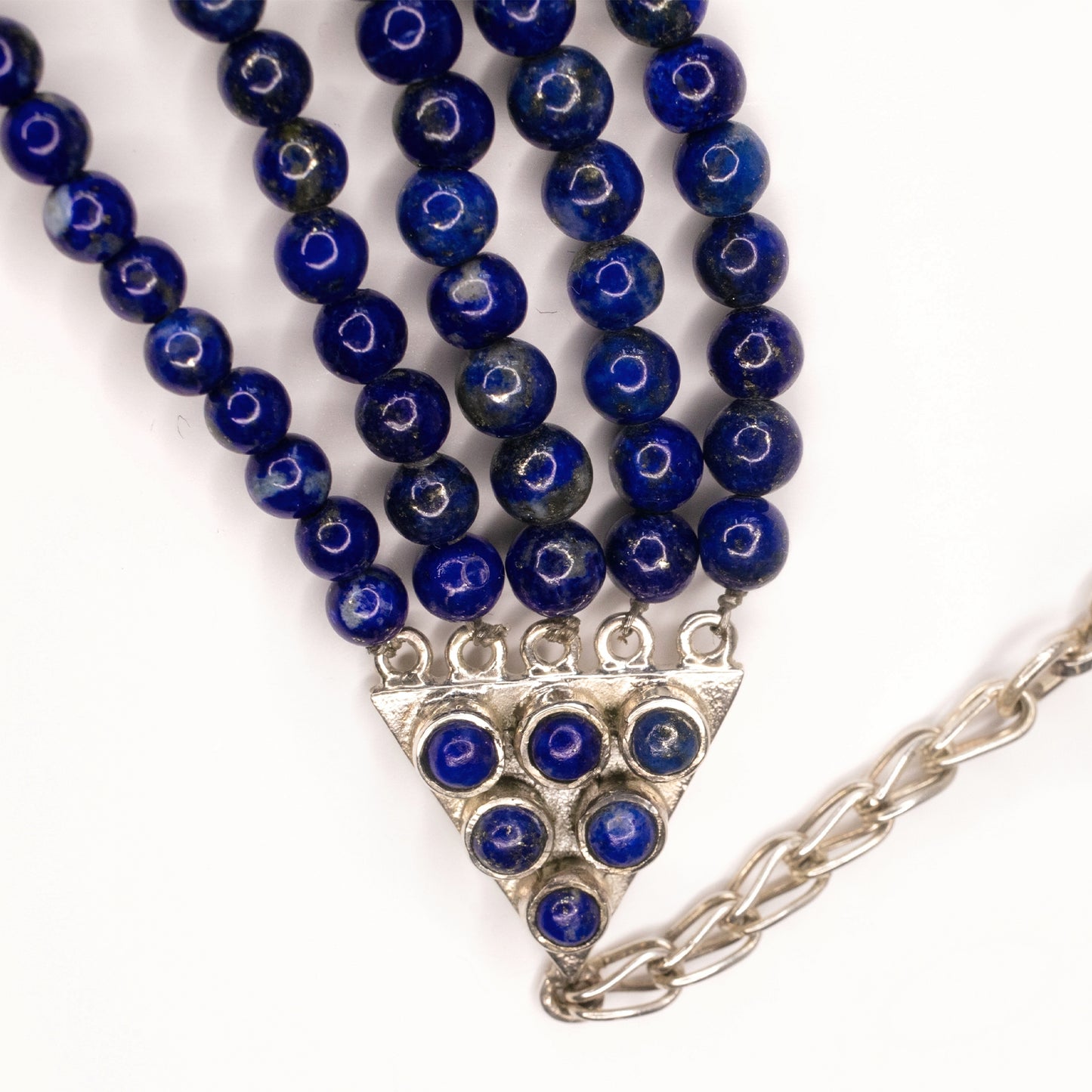 Lapis Lazuli Beads Choker